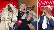 Peruanos crean trend en TikTok sobre 'trajes de pingüino' de Corazón Serrano en Puno: "Parecían de Arabia"