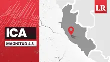 Temblor de magnitud 4,8 se sintió en Ica hoy, según IGP