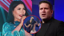 Paco Bazán tiene inesperada reacción al atrevido saludo de Xiomara Tello en vivo y cantante dice: "No se vayan a poner celosas" Paco Bazán tiene inesperada reacción al atrevido saludo de Xiomara Tello en vivo y cantante dice: "No se vayan a poner celosas"