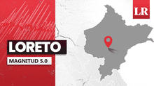 Temblor de magnitud 5,0 se sintió en Loreto hoy, según IGP