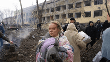 Nuevo ataque de drones rusos bombardean la segunda ciudad más grande de Ucrania: nueve heridos y un hospital de maternidad dañado