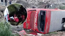 Tragedia en Barranca: 6 fallecidos y 50 heridos tras volcadura de ómnibus en la ruta Huaraz-Lima