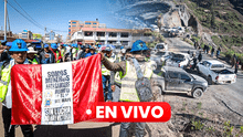 Paro de mineros EN VIVO: confirman primer fallecido tras enfrentamientos con la PNP y bloqueo de carreteras en Pataz