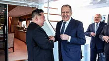 Serguéi Lavrov, canciller de Rusia, se reunió con Kim Jong-un y agradeció su "apoyo" en la guerra contra Ucrania
