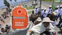 ¿Tienes lista tu mochila de emergencia? Estos son los 10 elementos que no pueden faltar, vía INDECI