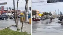 Vecinos reportan alta congestión vehicular en Chorrillos por colapso de desagüe en av. Guardia Civil Vecinos reportan alta congestión vehicular en Chorrillos por colapso de desagüe en av. Guardia Civil