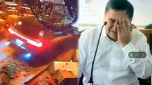 Trasladan a empresario que estrelló su auto contra restaurante El Charrúa al penal de Cañete: cumplirá prisión preventiva