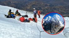 Rescatan con vida a tres montañistas españoles perdidos en el nevado Huascarán: uno de ellos habría perdido la vista