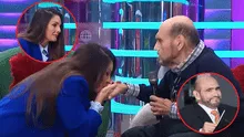 Rebeca Escribens se emociona hasta las lágrimas frente a Édgar Vivar y hace conmovedora confesión: "Permítame, por favor"