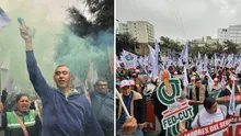 Trabajadores de EsSalud protestan frente a central general y alertan riesgo para 13 millones de asegurados por huelga indefinida Trabajadores de EsSalud protestan frente a central general y alertan riesgo para 13 millones de asegurados por huelga indefinida