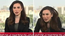 Televisión siria capta preciso instante en el que Israel bombardeó Damasco: conductora tuvo que huir en vivo