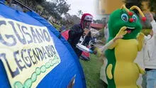 Gusano legendario de San Marcos: estudiante acampó una semana por almuerzo especial de Fiestas Patrias