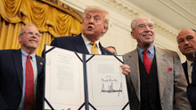 Trump firma ley que aumenta castigos contra traficantes de fentanilo en EEUU: "No descansaremos hasta acabar con la epidemia"