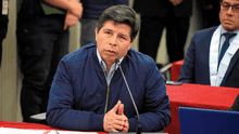 Pedro Castillo arremete contra jueces y fiscales en juicio por golpe de Estado: "Espero que la historia y la razón esté de nuestro lado" Pedro Castillo arremete contra jueces y fiscales en juicio por golpe de Estado: "Espero que la historia y la razón esté de nuestro lado"