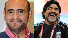 Édgar Vivar recuerda su encuentro inesperado con Maradona: "Yo también le pedí un autógrafo"