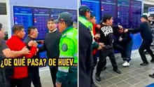 Taxistas desatan violenta pelea dentro del nuevo Aeropuerto Jorge Chávez: se enfrentarían por pasajeros