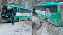 Músicos de banda Show Huaranchal se salvan de milagro tras estar a punto de caer a abismo en Pataz