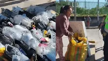 Delincuentes roban 50 zapatillas en Huancayo, pero las abandonan en la calle tras ver que todas eran del pie derecho