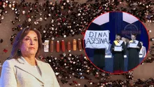 Egresado alza bandera en contra de Dina Boluarte durante ceremonia de graduación: "Dina asesina"