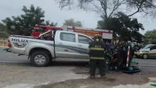 Piura: tres trabajadores municipales mueren tras choque entre mototaxi y camioneta