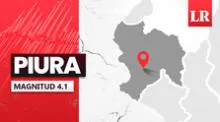 Temblor de magnitud 4,1 se sintió en Piura hoy, según IGP