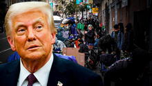Trump firma orden ejecutiva para sacar a las personas sin hogar de las calles en EEUU: "Los líderes vienen a verme, no podemos tener eso"