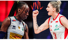 Italia vs Polonia vóley EN VIVO, semifinal VNL femenina 2025: ¿a qué hora y dónde ver el partidazo?