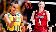 Vóley Brasil vs Japón EN VIVO: horario y canal por la segunda semifinal de la VNL 2025 femenina