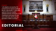 Congreso pretende extender el pacto autoritario