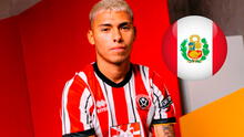 Peruano Jefferson Cáceres empieza a brillar en Inglaterra: así fue su golazo con Sheffield United como titular