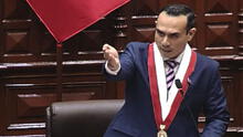 José Jerí en su primer discurso como titular de la Mesa Directiva: "Reconozco que este Congreso tiene baja aprobación"