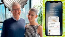 Bill Gates salió del retiro para apoyar a su hija: trabajó en su startup de compras durante un día