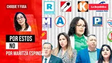 Por estos no, por Maritza Espinoza