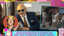 ¿Qué opinó Carlos Villagrán sobre la felicitación de su hija a Juan Lencada, el actor que lo interpreta en la serie de Chespirito?