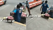 Vendedor en SJL se vuelve viral en TikTok por ofrecer cebollas en un camión de juguete: ''Marketing al natural''