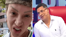 Leslie Shaw explota contra Chechito tras no responder si tuvieron un affaire: "Olvídate, mi novio te va a pegar"