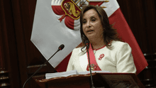 Dina Boluarte culmina su último mensaje a la nación ante el Congreso con baja aprobación y en medio de protestas