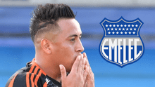 Emelec de Christian Cueva pasó de temer al descenso a soñar con un torneo internacional: su gran presente en la LigaPro de Ecuador