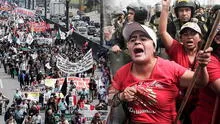 Paro y protesta del 28 de julio contra el Gobierno de Dina Boluarte: enfrentamientos, heridos y uso de bombas lacrimógenas