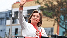 Dina Boluarte es pifiada y recibida con gritos durante su último recorrido en la Parada Militar: "Asesina"