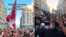 Multitud de peruanos cantan a viva voz 'Cariñito' y emocionan con su hinchada por Fiestas Patrias en España: "Perú es clave"