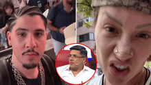 Novio de Leslie Shaw lanza contundente frase luego de que Chechito la expusiera en 'EVDLV': "La cara yo te exploto"