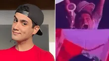 Giacomo Benavides enloquece en el concierto de Twice y saca la bandera del Perú: video se vuelve viral