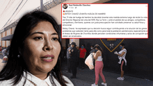 Betssy Chávez levanta huelga de hambre tras riesgo de un paro cardíaco: exministra llevaba 15 días sin comer