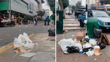 Basura y calles sucias: así quedó la av. Brasil tras la Gran Parada y Desfile Cívico-Militar 2025