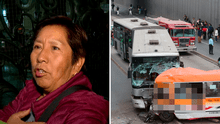 Hermana de chofer del Metropolitano que sobrevivió a choque con bus 'Anconero' revela su estado de salud: "Está estable pero en shock"