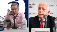 Eddie Fleischman y Antonio García Pye, asesor de Universitario, protagonizan tensa charla sobre competencia desleal: "Déjame terminar"