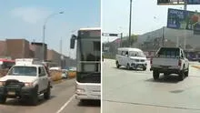 Conductores continúan invadiendo carril del Metropolitano pese a tragedia en av. Alfonso Ugarte que dejó 3 muertos
