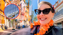 Mujer abandona Estados Unidos tras ser despedida de Amazon y busca nueva vida en Europa: "Una mejor calidad de vida"