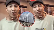 Tiktoker boliviano cuenta cómo reaccionó a las alarmas de tsunami en su vista a Perú: "He nacido sin mar y no quiero morir por mar"